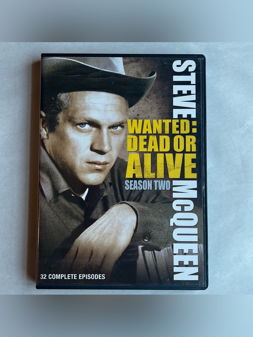 Wanted Dead Or Alive - Season 2 (DVD, 2010, 4-Disc Set) Steve McQueen